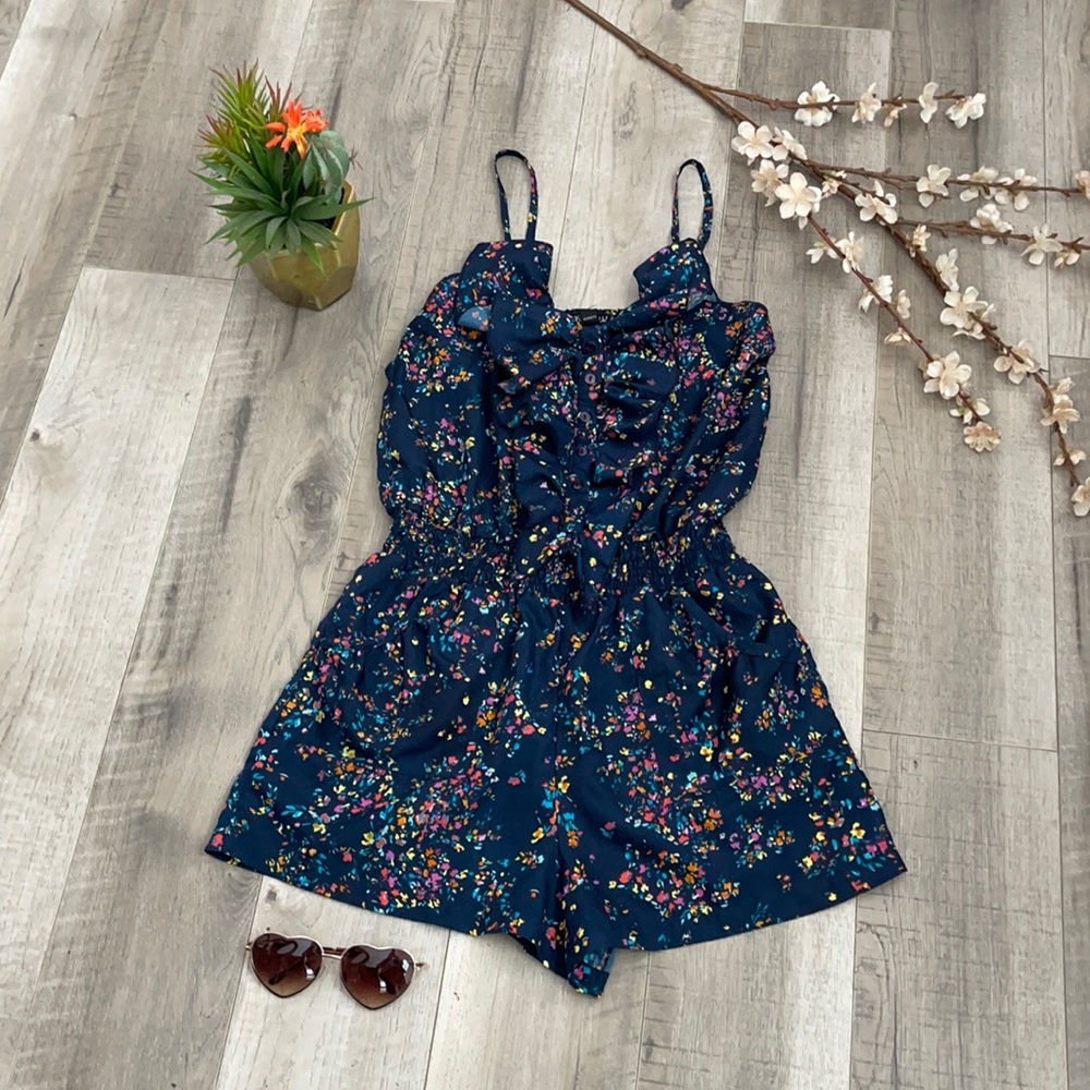 💐 Fashion Web Floral Romper 💐